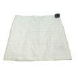 White Skirt Mini & Short Gap, Size L Online Sale