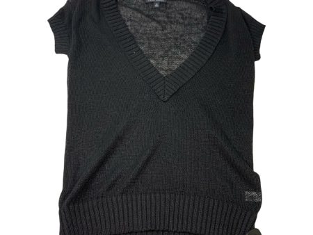 Vest Sweater By Banana Republic In Black, Size: Xs Hot on Sale