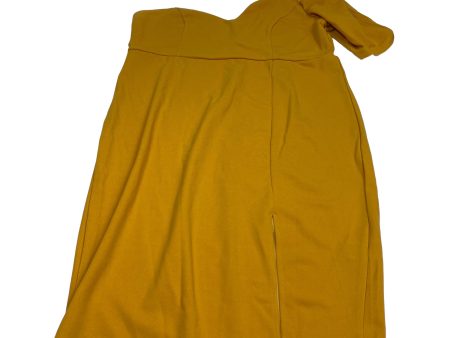 Yellow Dress Casual Midi Shein, Size 3x Online Sale