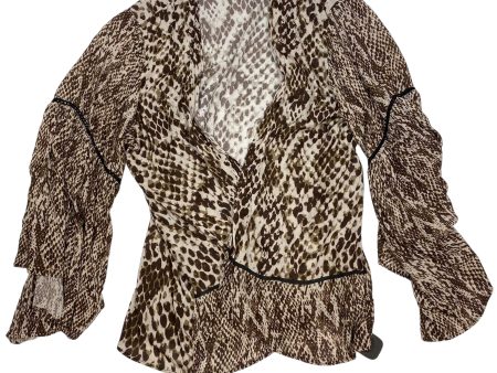 Animal Print Kimono Blank London, Size Onesize Online now