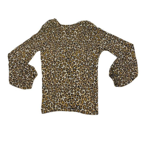 Animal Print Top Long Sleeve Clothes Mentor, Size S Online Sale