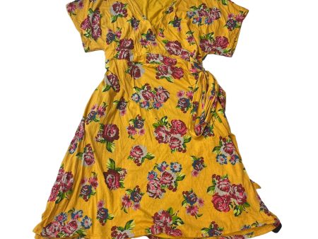 Yellow Dress Casual Midi Matilda Jane, Size Xxl Online