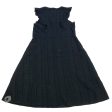 Black Dress Casual Midi Ecowish, Size Xl For Discount