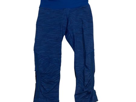 Athletic Capris By Lululemon In Blue, Size: 2 Cheap