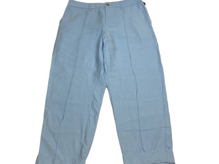 Blue Pants Cropped A New Day, Size 14 Cheap