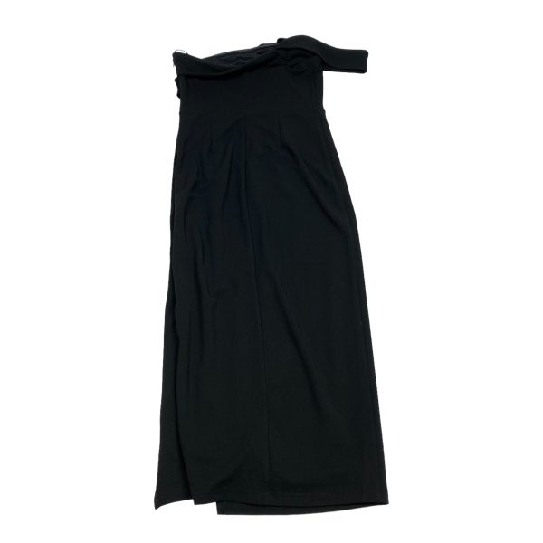 Black Dress Casual Maxi Lina, Size S Online now