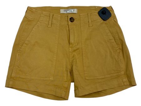 Yellow Shorts Liverpool, Size 0 on Sale