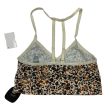 Animal Print Bralette Anthropologie, Size Xxs Online Hot Sale